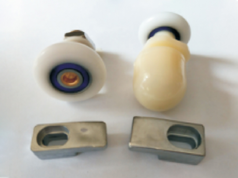 L007 Rodillos para puertas de ducha de vidrio corredizas simples y simples L007 Rodillos para puertas de ducha de vidrio corredizas simples y simples