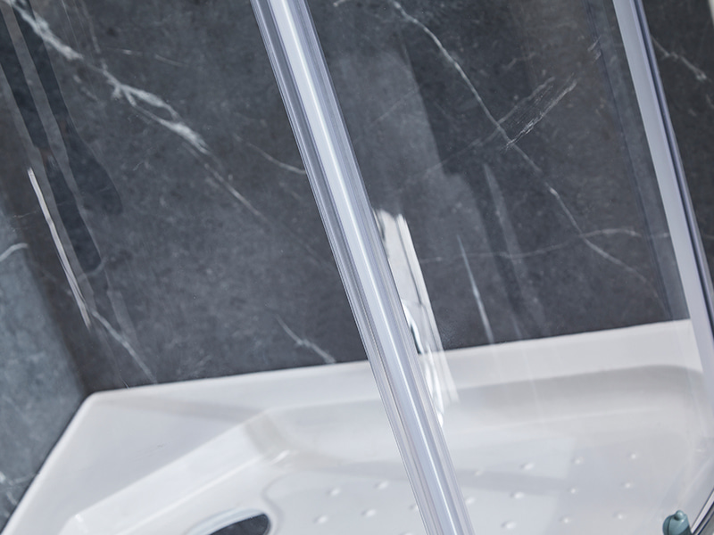 Perfil de aluminio de SE Chrome que resbala el recinto de la ducha para el cuarto de baño Perfil de aluminio de SE Chrome que resbala el recinto de la ducha para el cuarto de baño