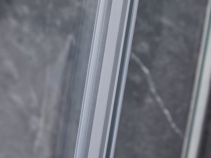 Perfil de aluminio de SE Chrome que resbala el recinto de la ducha para el cuarto de baño Perfil de aluminio de SE Chrome que resbala el recinto de la ducha para el cuarto de baño