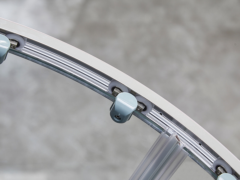 Perfil de aluminio de SE Chrome que resbala el recinto de la ducha para el cuarto de baño Perfil de aluminio de SE Chrome que resbala el recinto de la ducha para el cuarto de baño